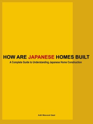 cover image of How Are Japanese Homes Built
